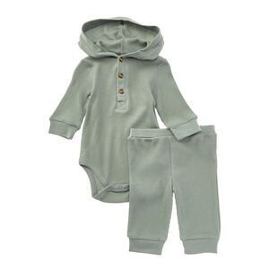 Little Me Baby-Boys  Bodysuit & Pant Set, Green